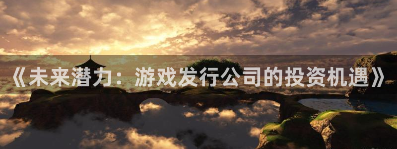 新宝GGgs：《未来潜力：游戏发行公司的投资机遇》